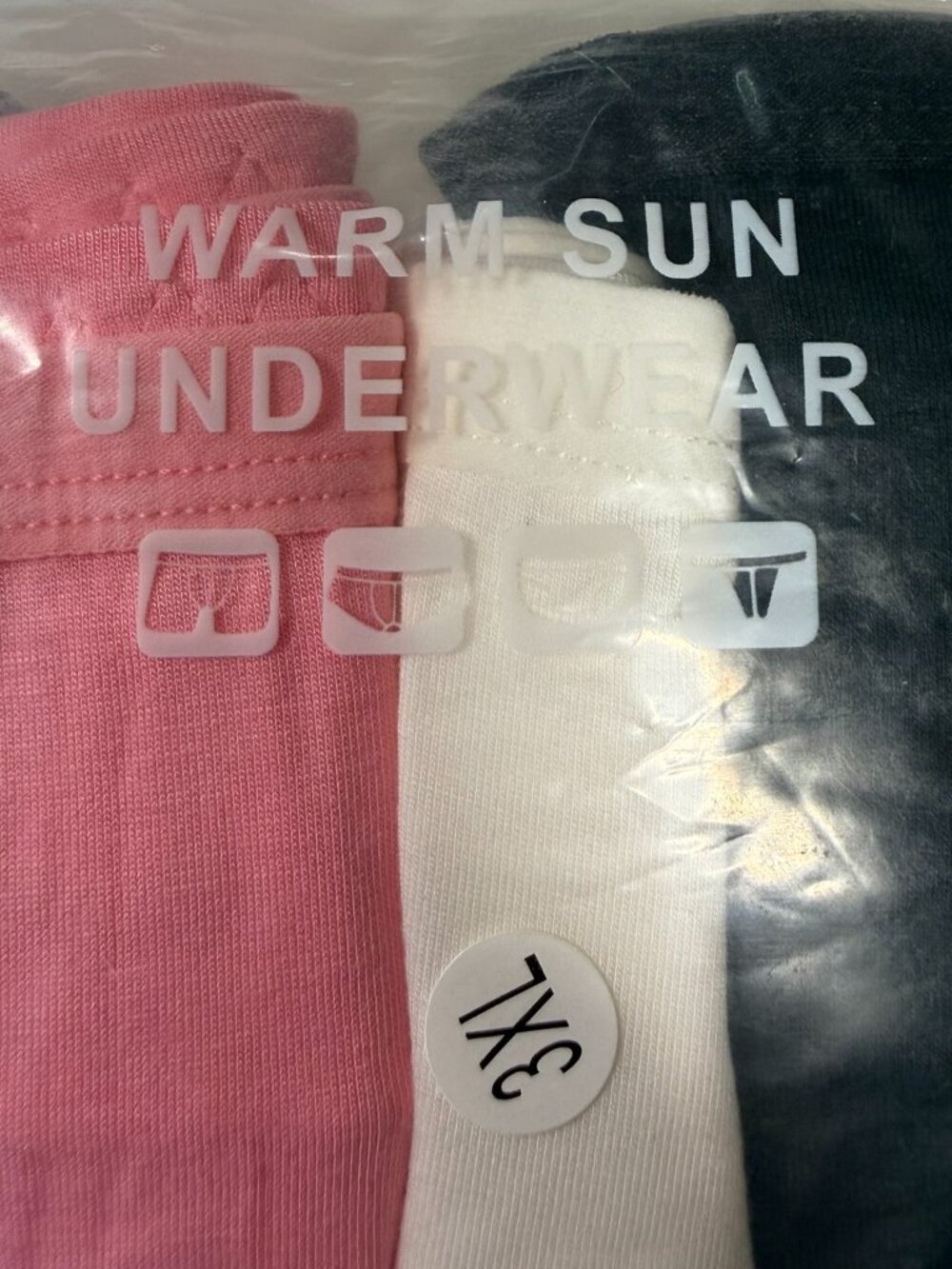 WarmSun Women's RAYON / BAMBOO MultiPack 3X Plus/ Size 10 Stretchy Soft Briefs